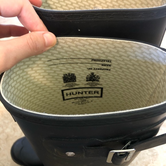 Black (Matte) Hunter Boots - Picture 4 of 7